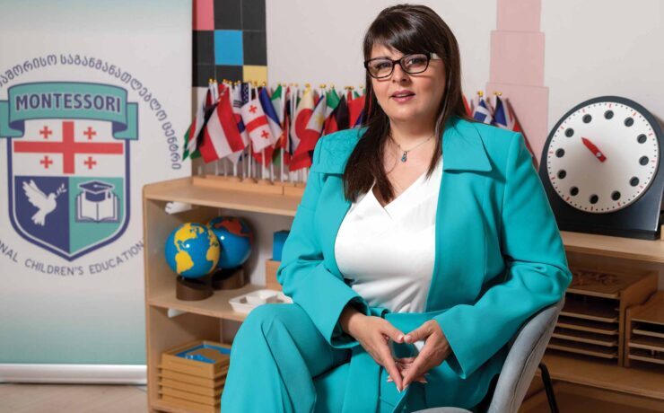 Inga Pataraia, Director of Montessori Association Georgia